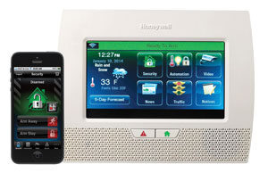 Honeywell LYNX 7000 with iphone