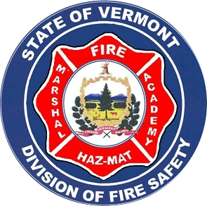 State of Vermont Division of Fire Safety badge