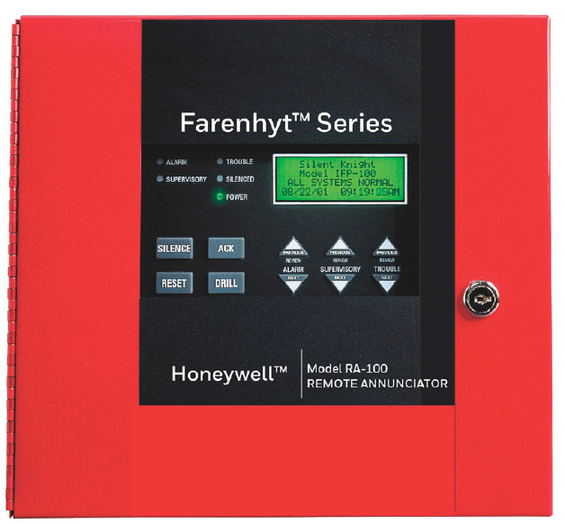 Honeywell Fahrenheit RA-100 Remote Annunciator