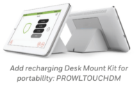 Honeywell Home ProSeries Add recharging Desk Mount Kit for portability: PROWLTOUCHDM