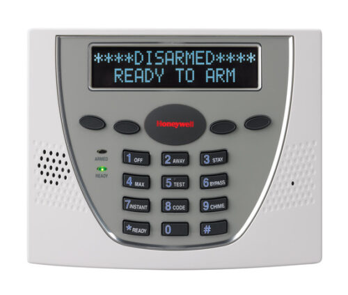 Honeywell 6460 Premium Alphanumeric Alarm Keypad Read more: https://www.alarmgrid.com/products/honeywell-6460