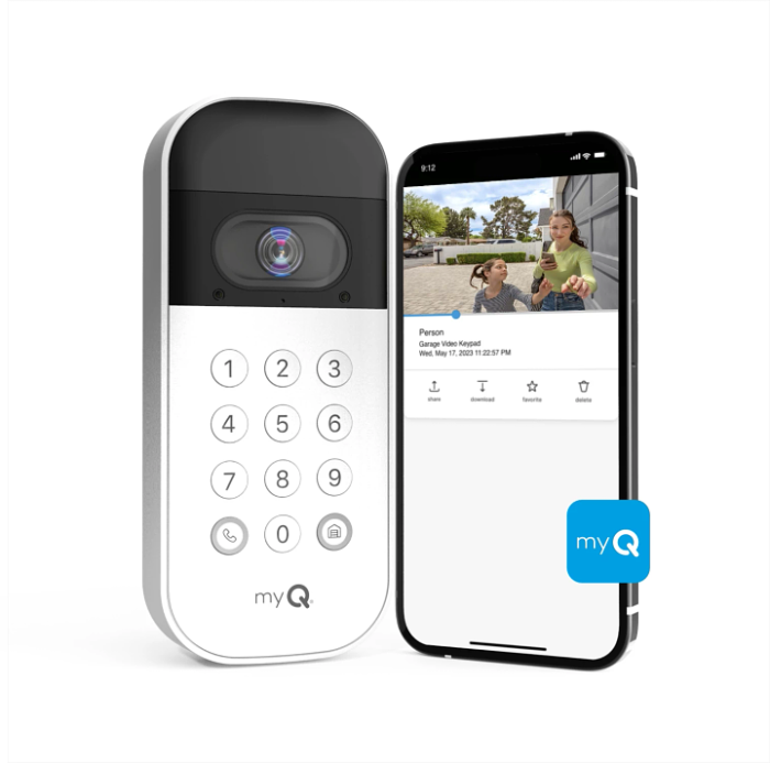 LiftMaster myQ Smart Garage Door Control Smart Garage Keypad with Resideo Total Connect 2.0 app