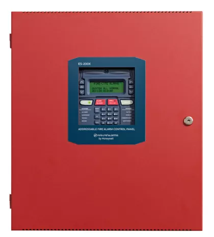 The ES-200X, ES-200XC, ES-200XI, and ES-200XP are the latest intelligent addressable Fire Alarm Control Panel (FACP) from Fire•Lite Alarms